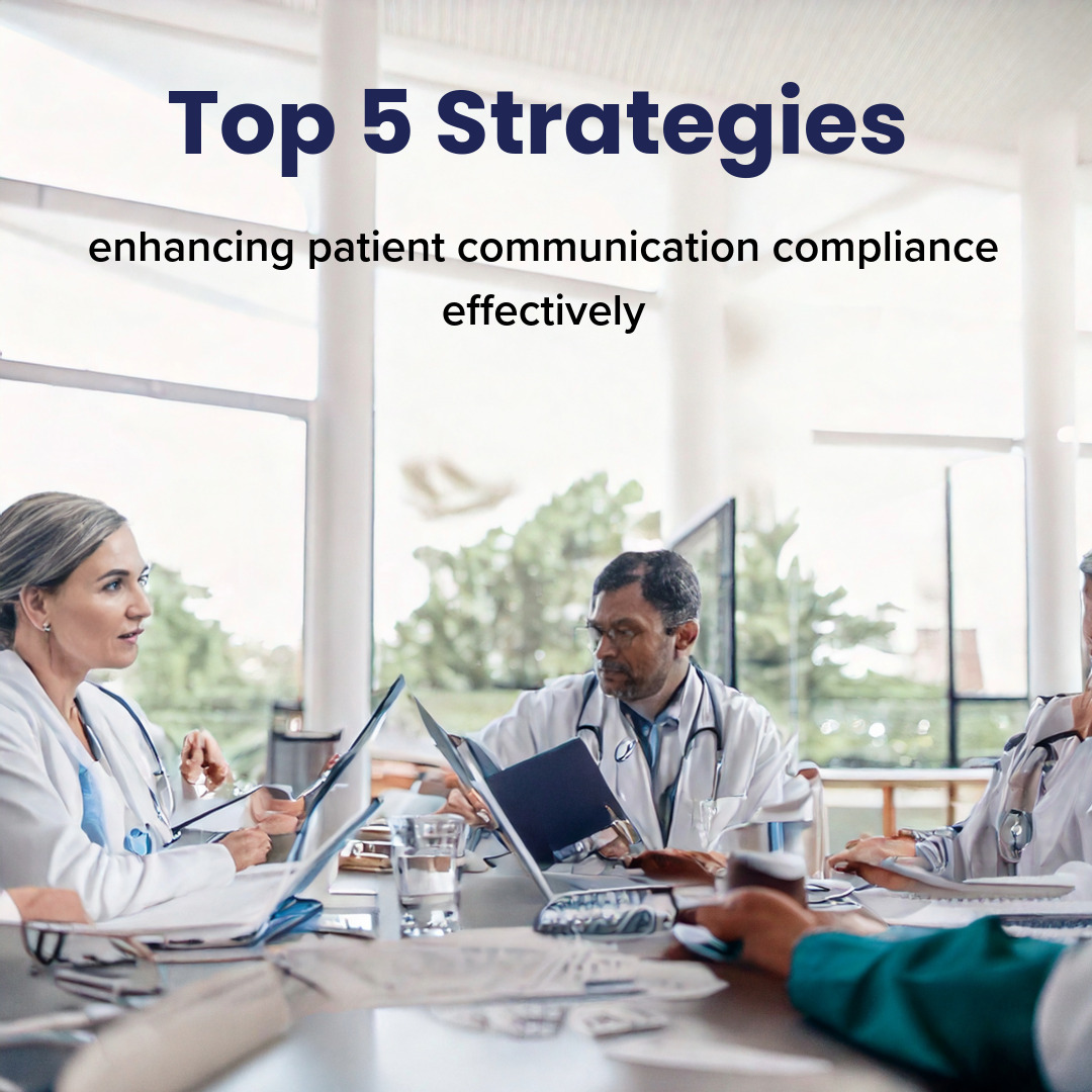 Healthcare provider communicating empathetically with patient to improve treatment compliance and understanding.